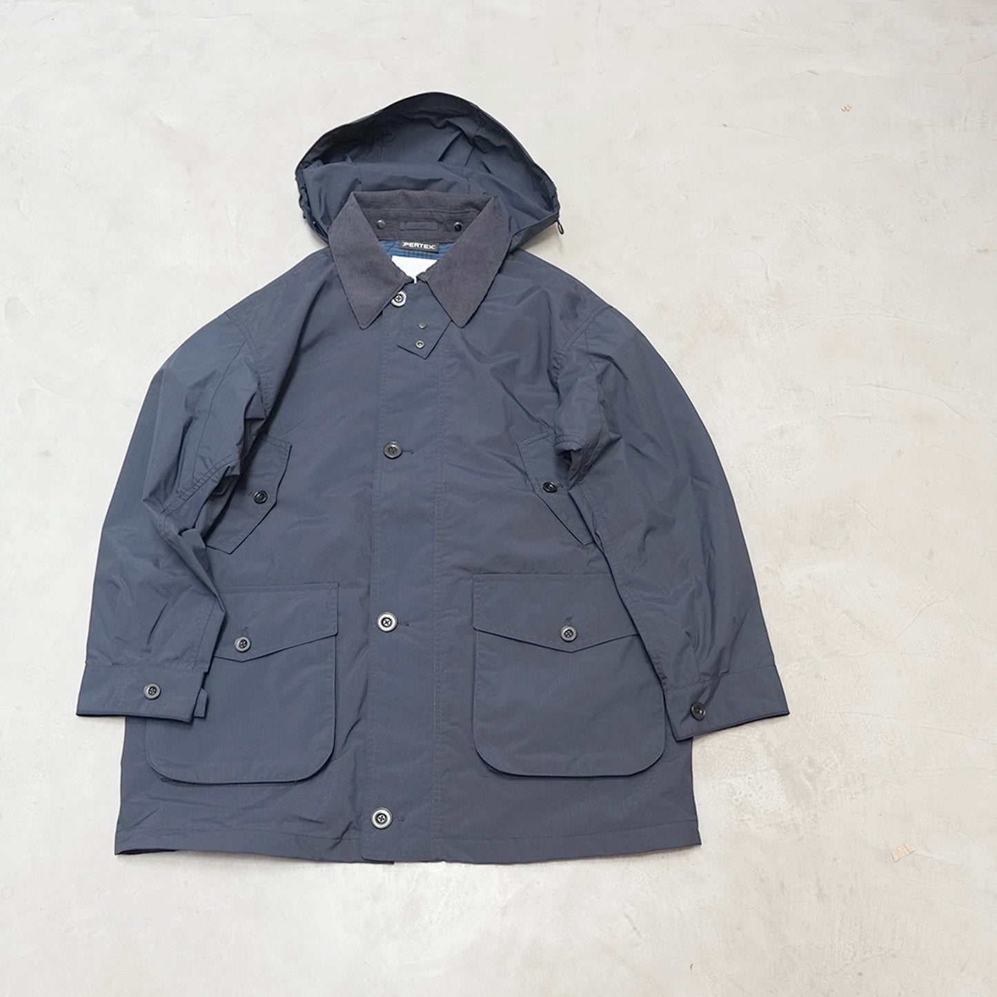 【nanamica】ナナミカ men's 2L PERTEX UNLIMITED Field Jacket "Dark Navy"