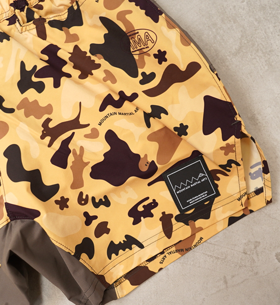 【Mountain Martial Arts】マウンテンマーシャルアーツ  unisex MMA_Jerry Ukai PONCHOMAN CAMO Hike&Run Shorts “2Color” ※ネコポス可