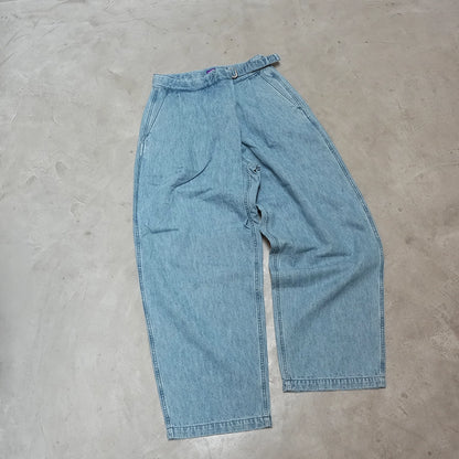 【THE NORTH FACE Purple Label】ノースフェイスパープルレーベル women's Linen Cotton Denim Field Wrap Pants "2Color"