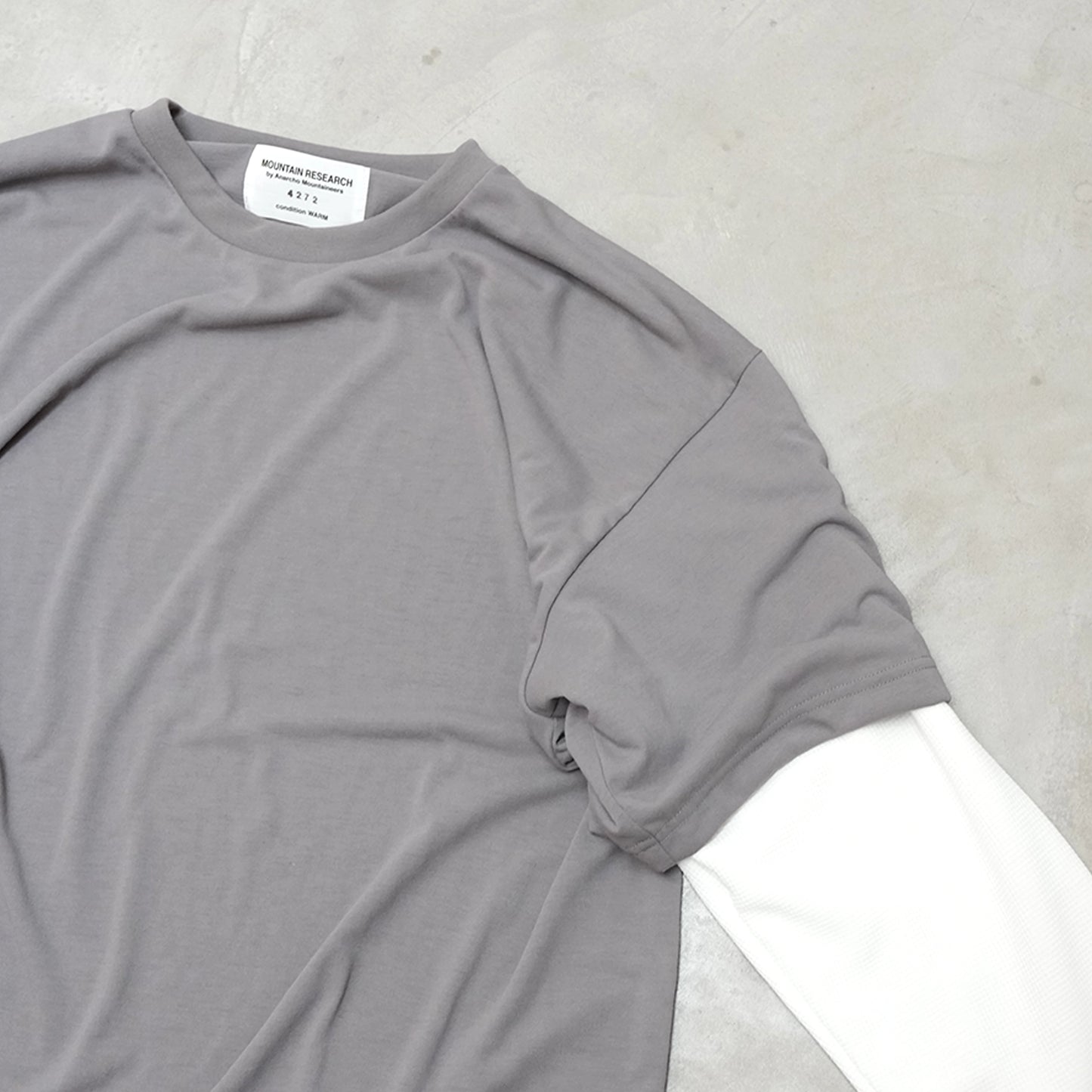 【Mountain Research】マウンテンリサーチ Layered Tee "2Color"