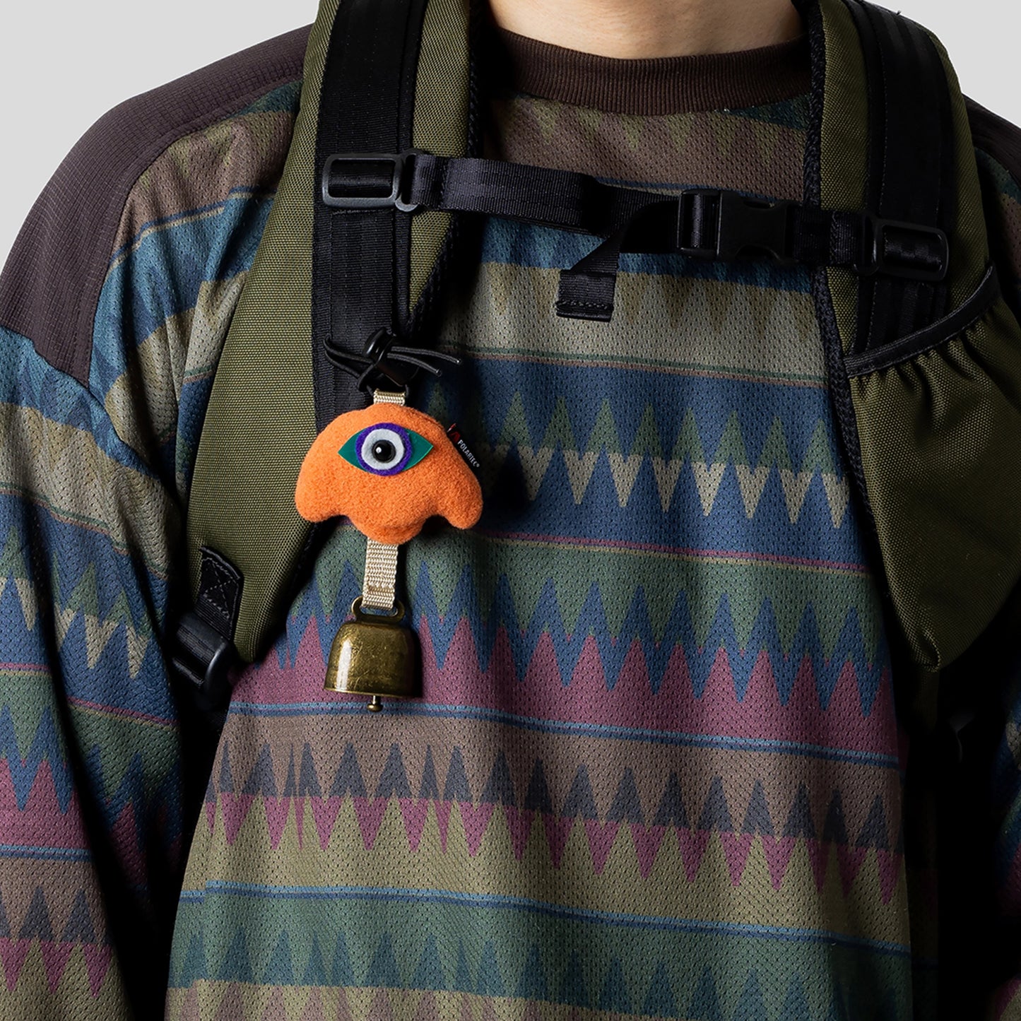 【NFC narifuri】ネイチャーフィールドクラブ ナリフリ narifuri × WONDER WORKS 消音できる熊鈴 「鈴モン」<ポーラ族> "3Color" ※ネコポス可