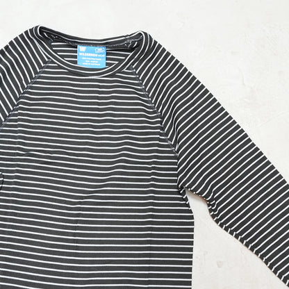 【WILDERNESS WEAR】ウィルダネスウェア PolyPRO+ 190 Long Sleeve Crew Neck Top Stripe "3Color"