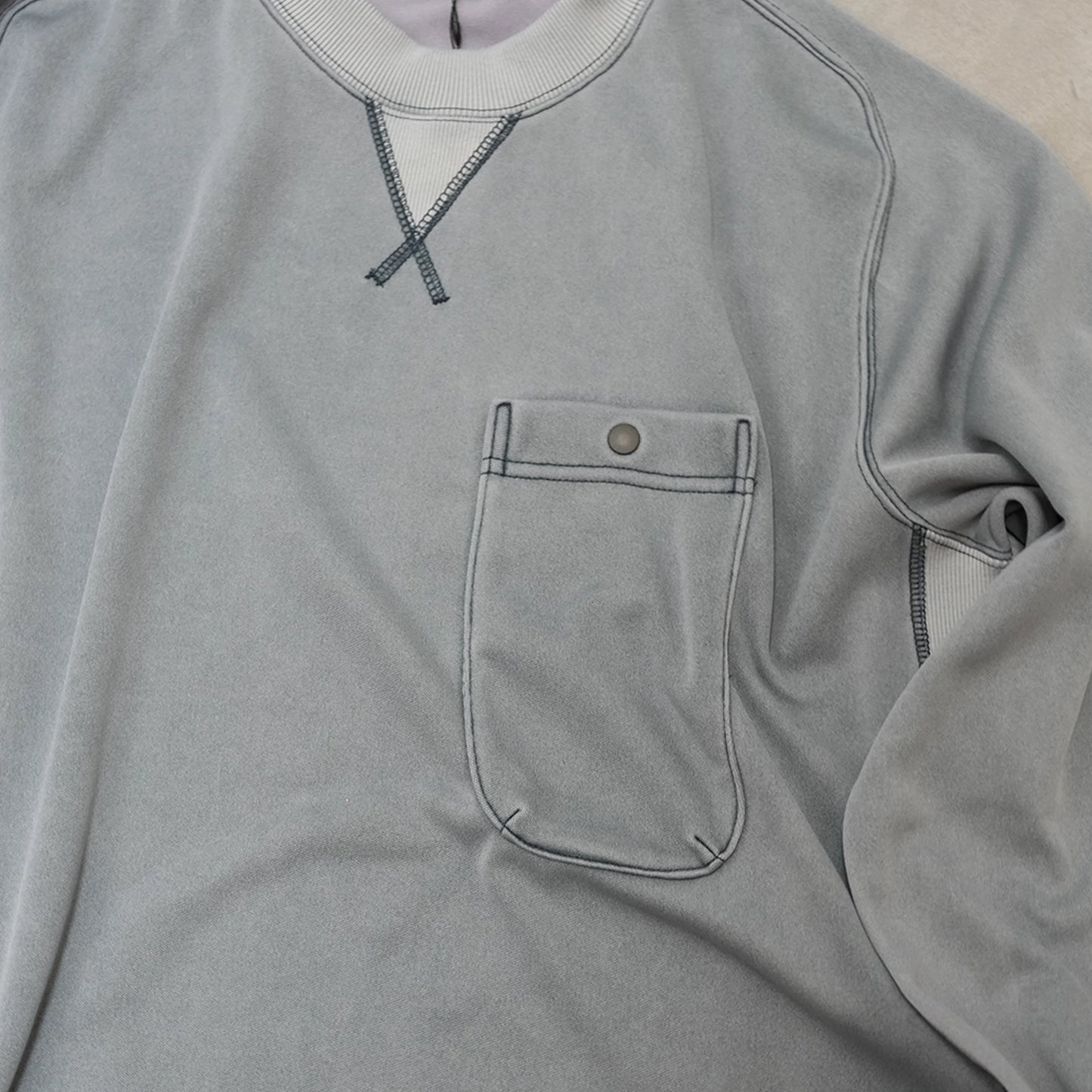 【NFC narifuri】ネイチャーフィールドクラブ ナリフリ NFC ピグメントジャージークルースウェット "2Color”