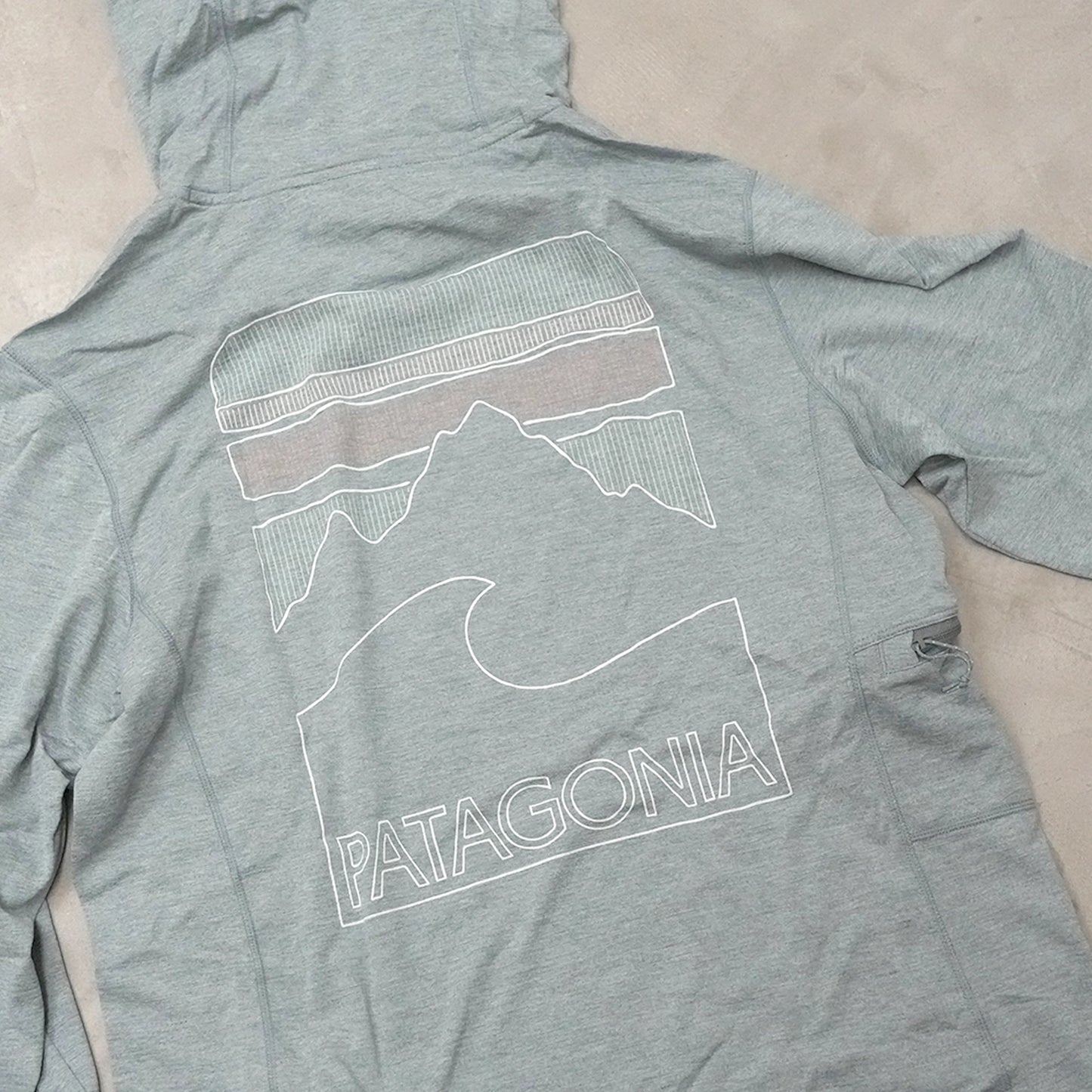 【patagonia】パタゴニア women's Capilene Cool Sun Hoody - Peak Visions "NGBX" ※ネコポス可