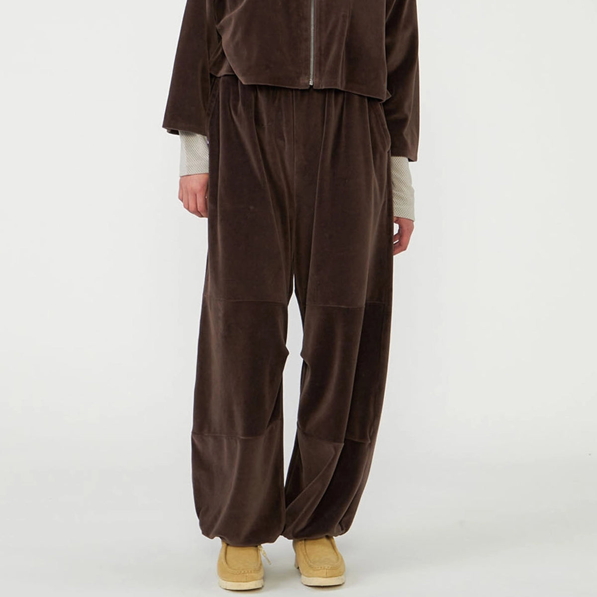 【THE NORTH FACE Purple Label】ノースフェイスパープルレーベル women's Field Velour Wide Pants "Brown"