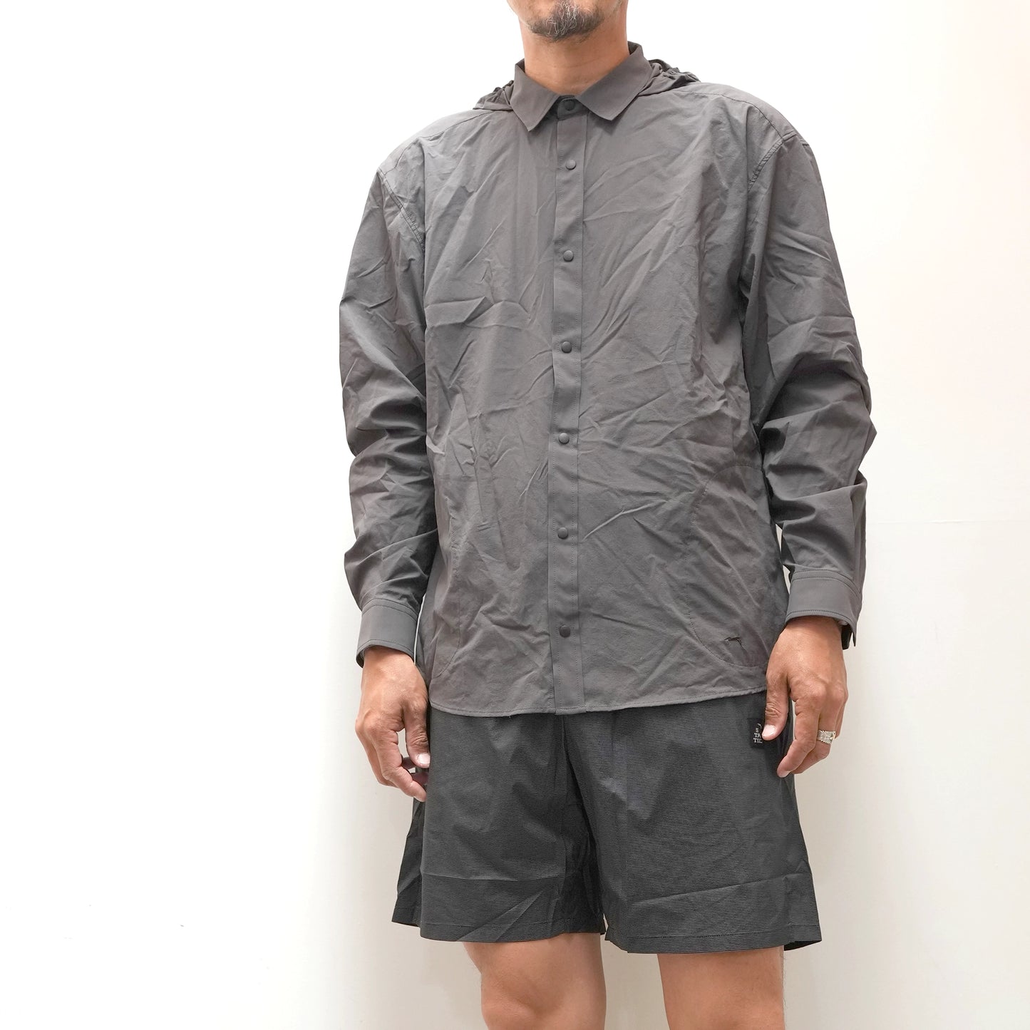 【STATIC】スタティック Merced River Hood Shirts "2Color"