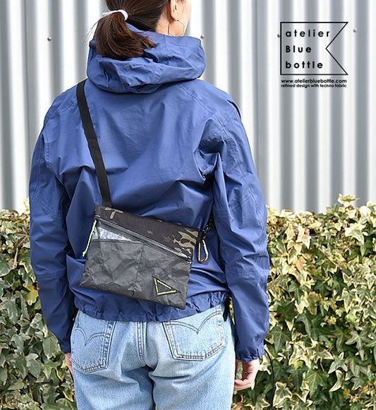 【atelier Blue bottle】 アトリエブルーボトル Hiker's SACOCHE- Lite Yosemite 別注カラー "Black Camo×Black ※ネコポス可