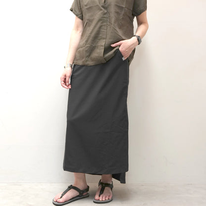 【HOUDINI】フーディニ women's Walkabout Skirt "True Black"