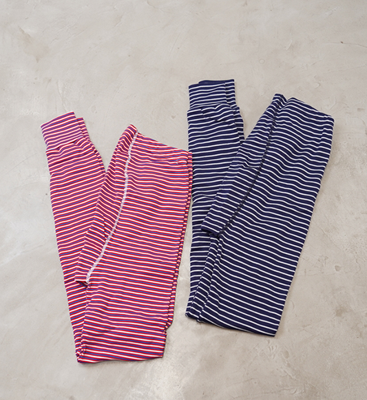 【WILDERNESS WEAR】ウィルダネスウェア  PolyPRO+ 190 Leggings Stripe "2Color"