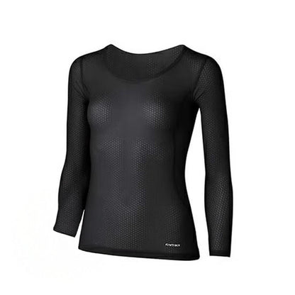 【finetrack】ファイントラック Women's Dry Layer Basic Long Sleeve "Black" ※ネコポス可