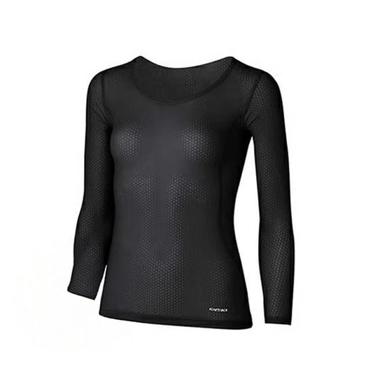【finetrack】ファイントラック Women's Dry Layer Basic Long Sleeve "Black" ※ネコポス可