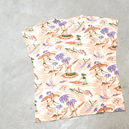 【Mountain Martial Arts】マウンテンマーシャルアーツ women's MMA  Aloha French Sleeve "2Color" ※ネコポス可