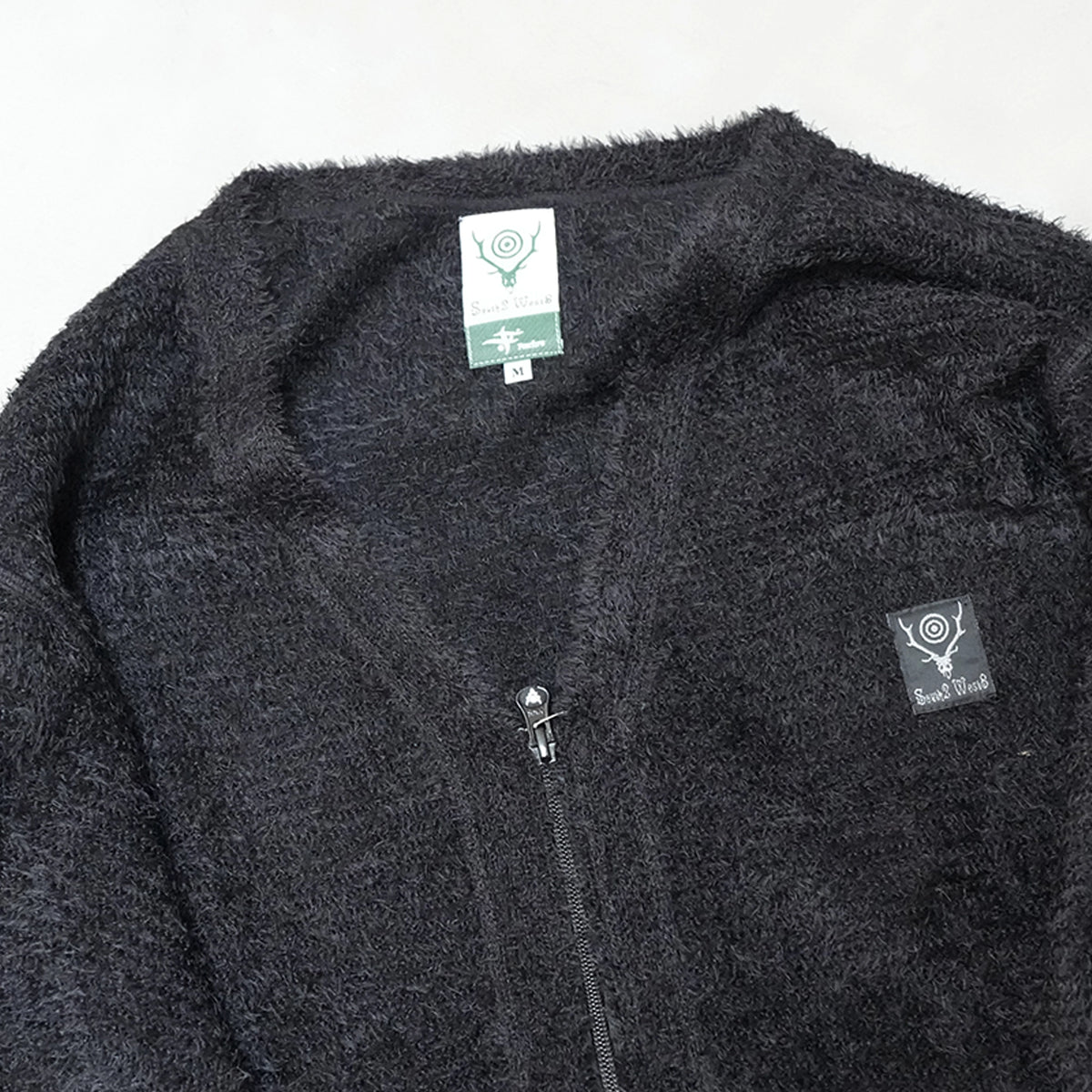 【South2 West8】サウスツーウエストエイト 〈SOUTH2 WEST8〉x〈FOXFIRE〉V-Neck Cardigan "2Color"