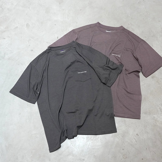 【HIKER TRASH】ハイカートラッシュ Enter the Wilderness ”MERINO S/S TEE”