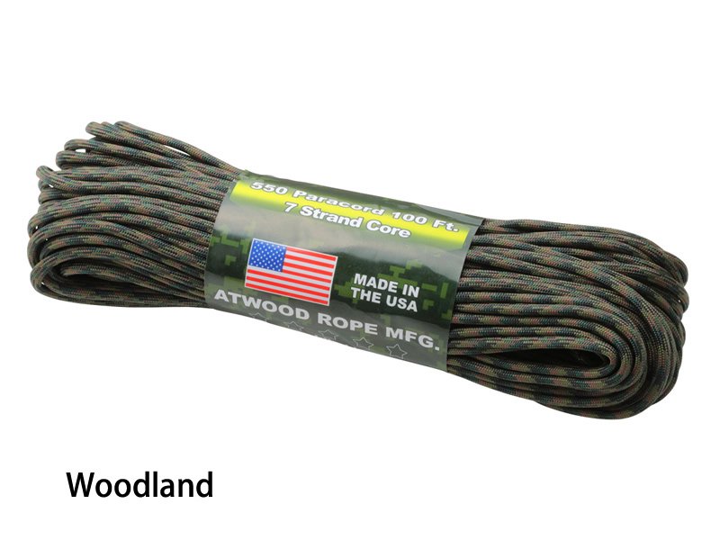 【Atwood Rope】 アトウッド・ロープ Paracord "4Color"