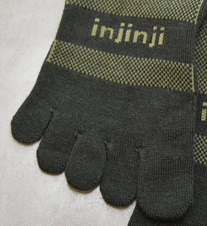 【injinji】インジンジ Trail Midweight Mini-Crew "8Color" ※ネコポス可