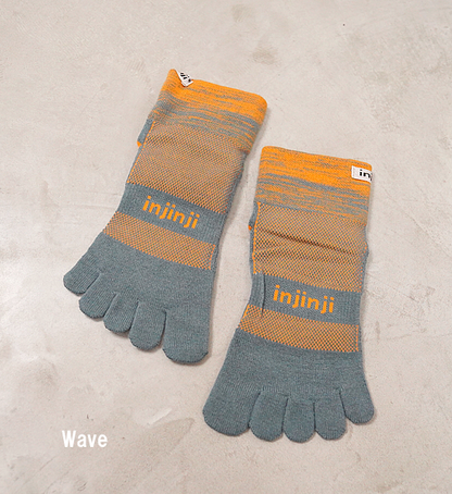 【injinji】インジンジ Trail Midweight Mini-Crew "8Color" ※ネコポス可