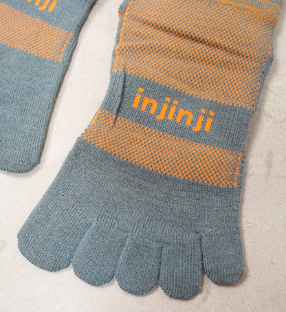 【injinji】インジンジ Trail Midweight Mini-Crew "8Color" ※ネコポス可