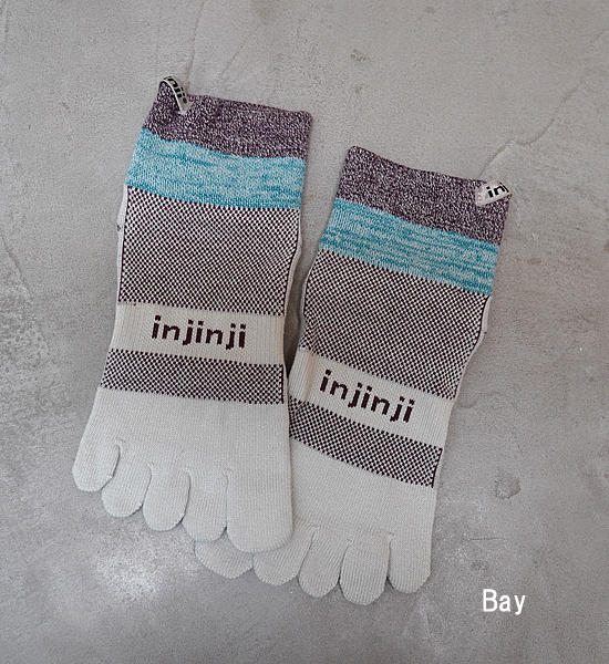 【injinji】インジンジ Trail Midweight Mini-Crew "8Color" ※ネコポス可