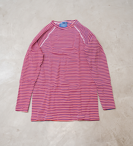 【WILDERNESS WEAR】ウィルダネスウェア PolyPRO+ 190 Long Sleeve Crew Stripe "2Color"