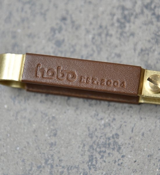 ★40%off【hobo】 ホーボー Brass Key Holder with Cow Leather "3Color"