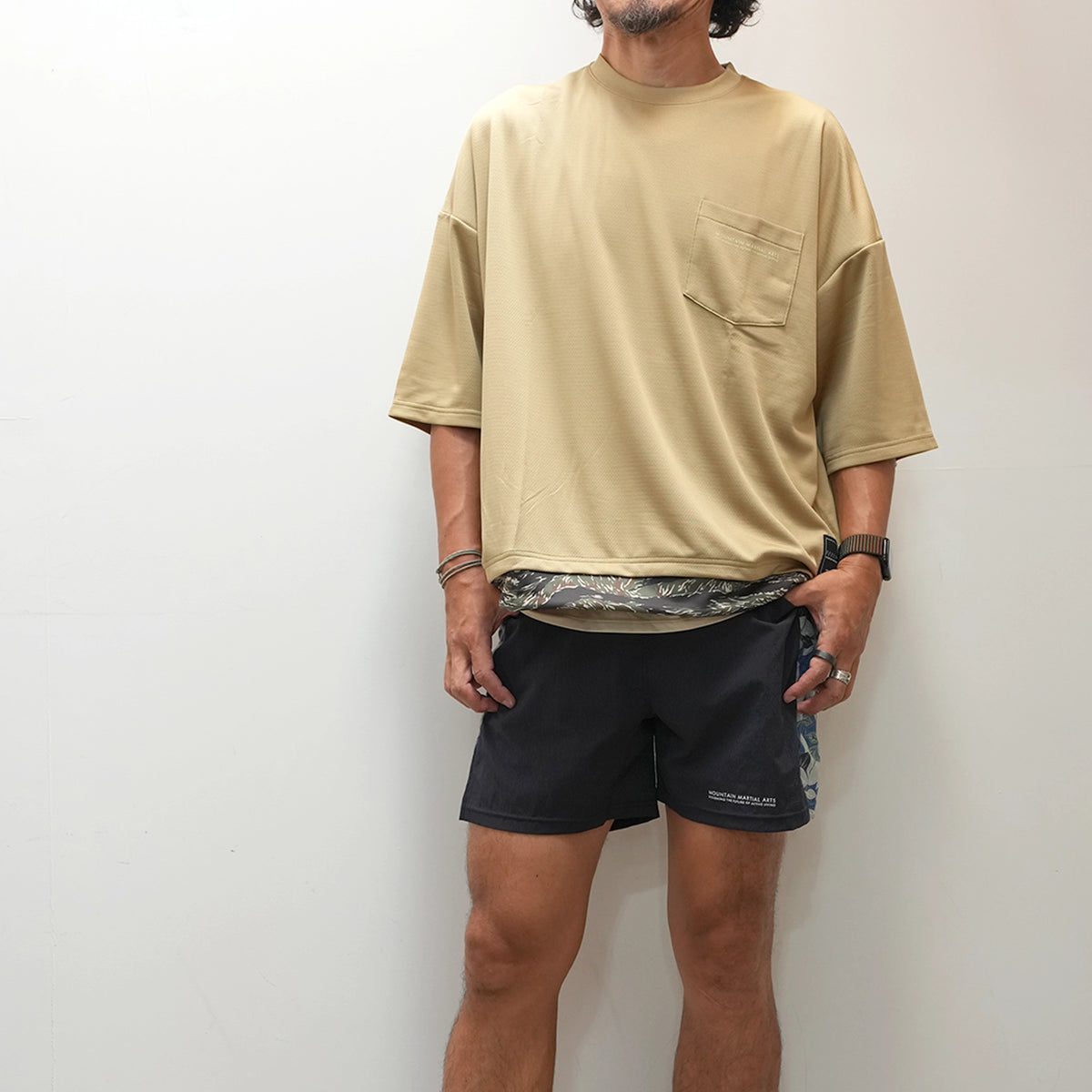 【Mountain Martial Arts】マウンテンマーシャルアーツ unisex MMA POLARTEC® Big Pocket Tee "2Color" ※ネコポス可