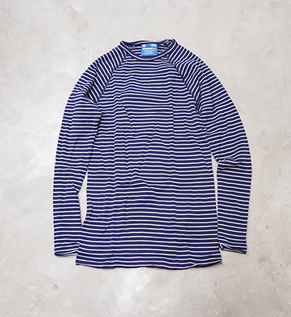 【WILDERNESS WEAR】ウィルダネスウェア PolyPRO+ 190 Long Sleeve Crew Stripe "2Color"