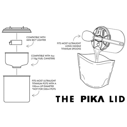 【PIKA OUTDOORS】パイカアウトドアーズ The Pika Lid