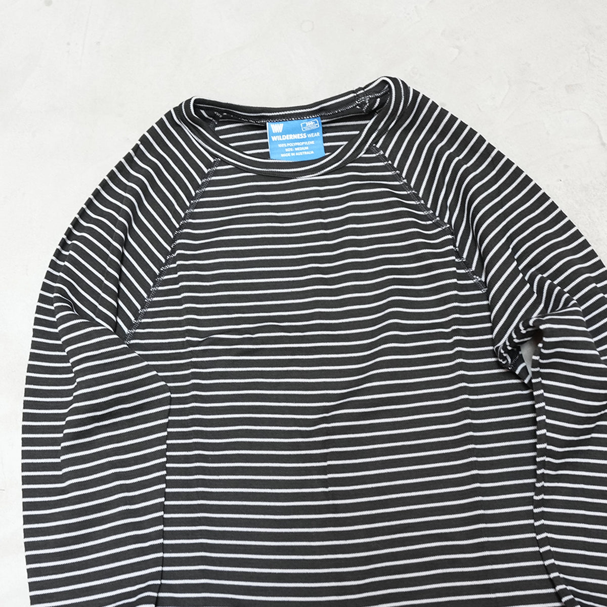 【WILDERNESS WEAR】ウィルダネスウェア PolyPRO+ 190 Long Sleeve Crew Neck Top Stripe "3Color"