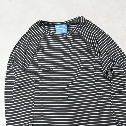 【WILDERNESS WEAR】ウィルダネスウェア PolyPRO+ 190 Long Sleeve Crew Neck Top Stripe "3Color"