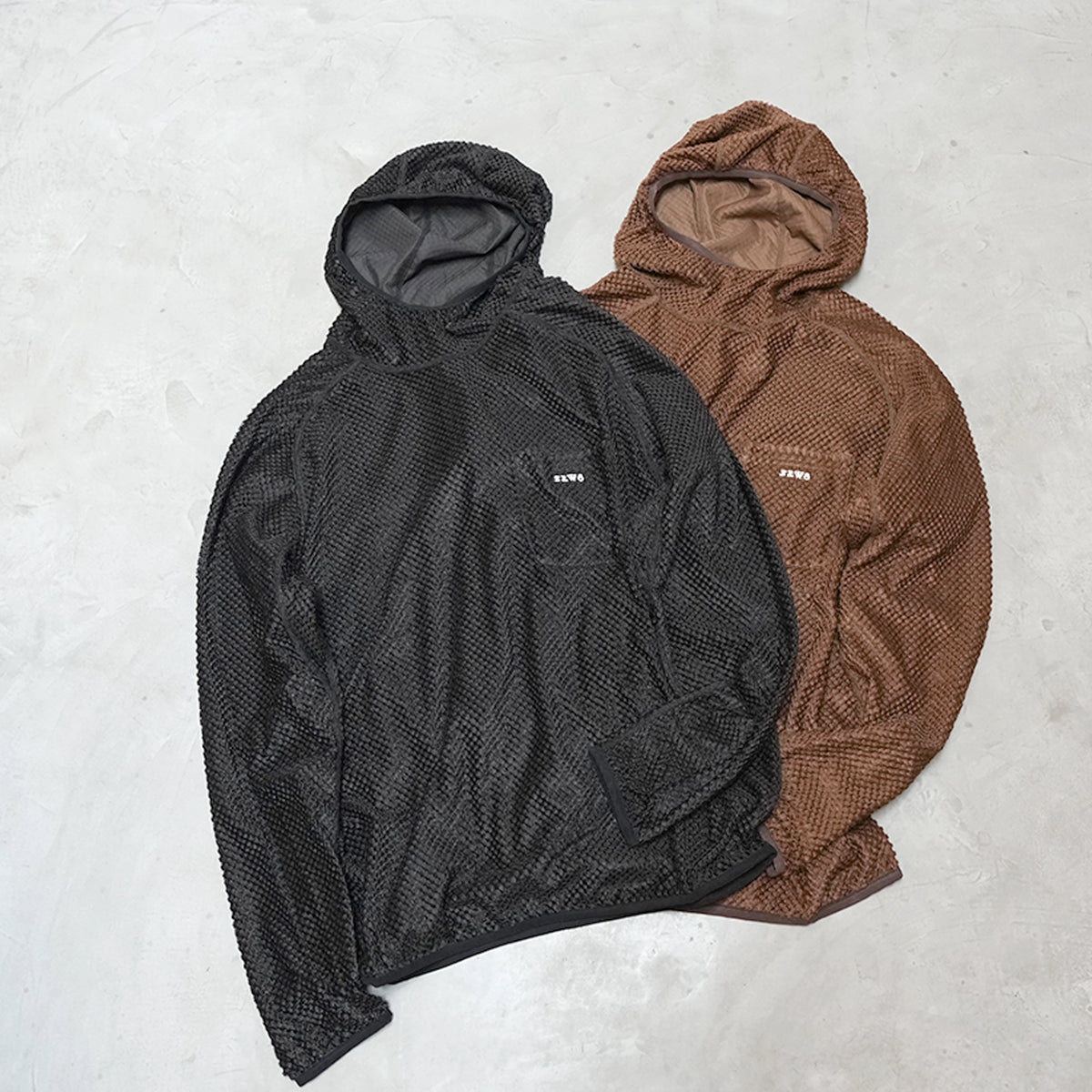 【South2 West8】サウスツーウエストエイト men's Reversible Hoody - Poly Tricot "2Color"