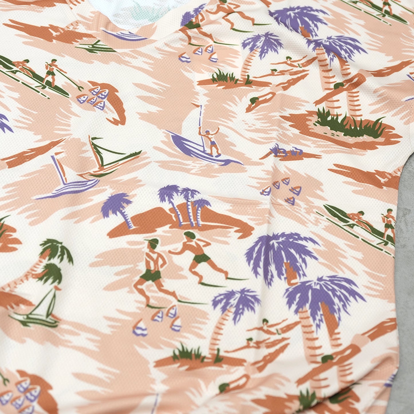 【Mountain Martial Arts】マウンテンマーシャルアーツ women's MMA  Aloha French Sleeve "2Color" ※ネコポス可