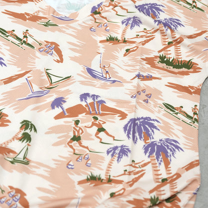 【Mountain Martial Arts】マウンテンマーシャルアーツ women's MMA  Aloha French Sleeve "2Color" ※ネコポス可