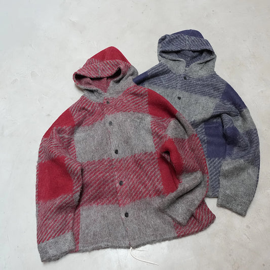 【nanamica】 ナナミカ women's OOAL Mohair Hooded Jacket "2Color"