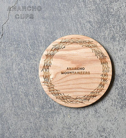 【Anarcho Cups】アナルコカップ Wood Lid (for Solo)