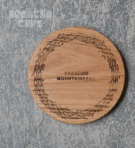 【Anarcho Cups】アナルコカップ Wood Lid (for Cup & Mug)