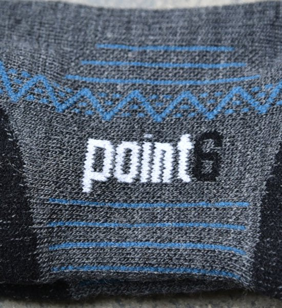 【POINNT6】ポイント6 PCT Hiking Tech Light Crew "Gray" ※ネコポス可