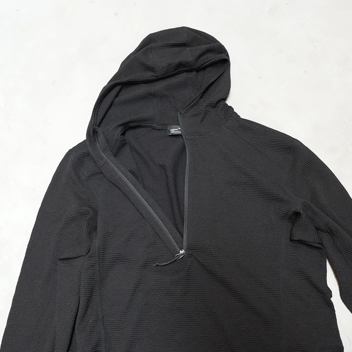 【STATIC】スタティック unisex Distance Half Zip Hoody "2Color"