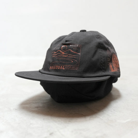 【ROARK RUN AMOK】ロアークランアモック Mathis 5 Panel "Black" ※ネコポス可