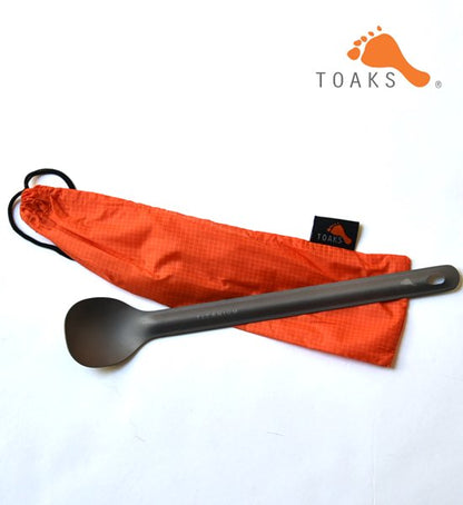 【TOAKS】トークス Titanium Long Handled Spoon