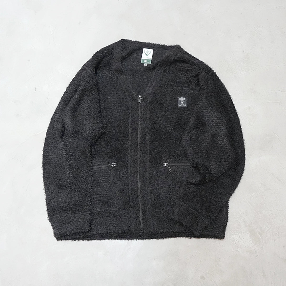 【South2 West8】サウスツーウエストエイト 〈SOUTH2 WEST8〉x〈FOXFIRE〉V-Neck Cardigan "2Color"