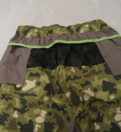 【Mountain Martial Arts】マウンテンマーシャルアーツ  unisex MMA_Jerry Ukai PONCHOMAN CAMO Hike&Run Shorts “2Color” ※ネコポス可