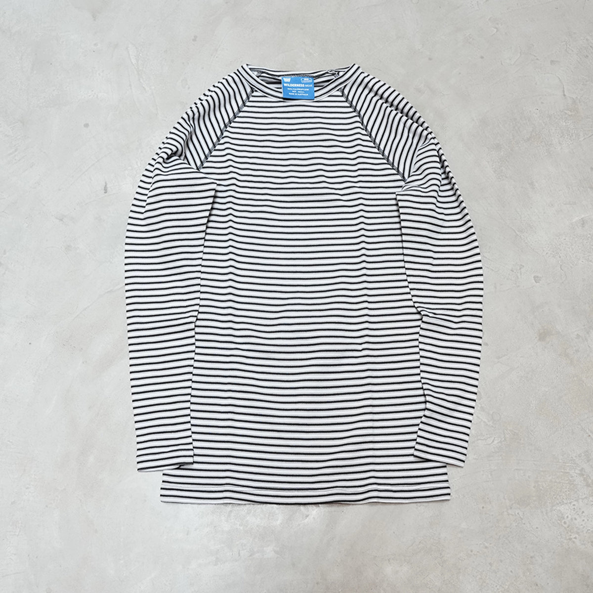 【WILDERNESS WEAR】ウィルダネスウェア PolyPRO+ 190 Long Sleeve Crew Neck Top Stripe "3Color"