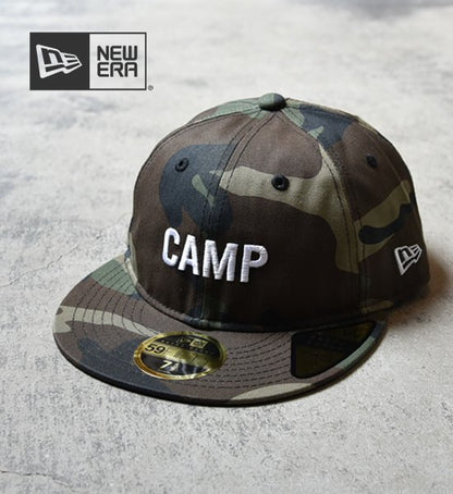 ★30%off【NEW ERA OUTDOOR】ニューエラアウトドア  59Fifty Word Cap "Woodland Camo"