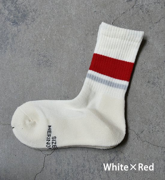 【RoToTo】ロトト Safety Border Socks "5Color"