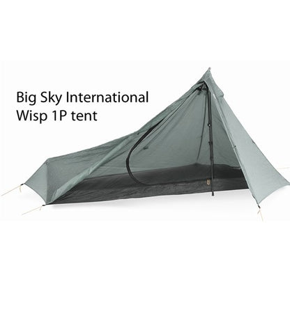 【BIG SKY】ビッグスカイ Wisp 1P Tent "Granite Gray"