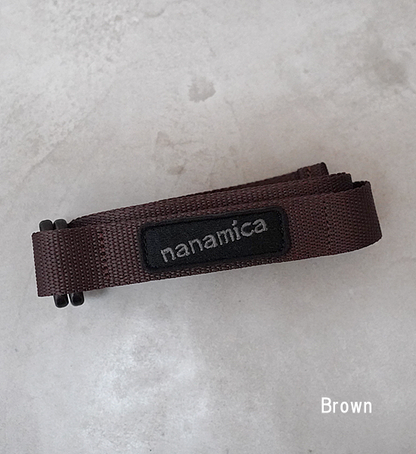 【nanamica】ナナミカ  Tech Belt "3Color" ※ネコポス可