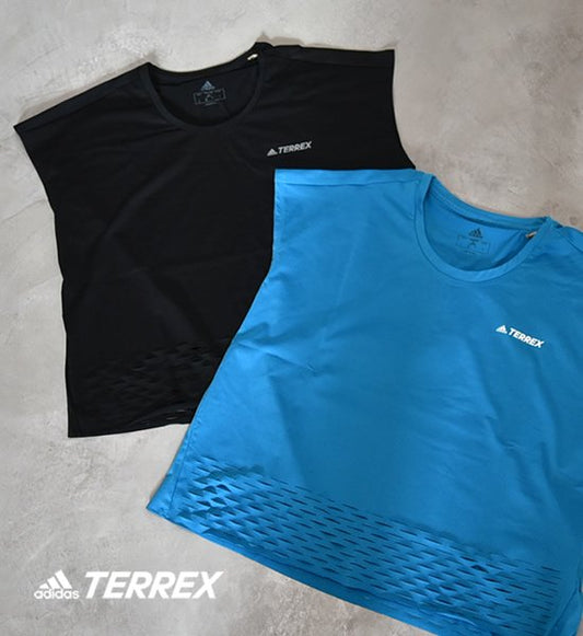 ★30%off【adidas TERREX】アディダス テレックス women's Terrex Agravic All Around Crop Tee "2Color" ※ネコポス可