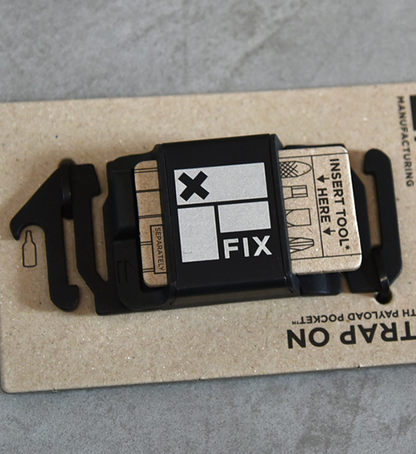 【FIX MANUFACTURING】フィックス マニュファクチャリング Strap-On Narrow "Black"