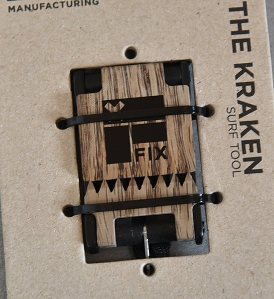 【FIX MANUFACTURING】フィックス マニュファクチャリング The Kraken Surf Tool ※ネコポス可